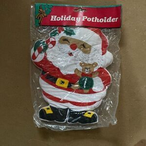 NEW Vintage Christmas Potholder